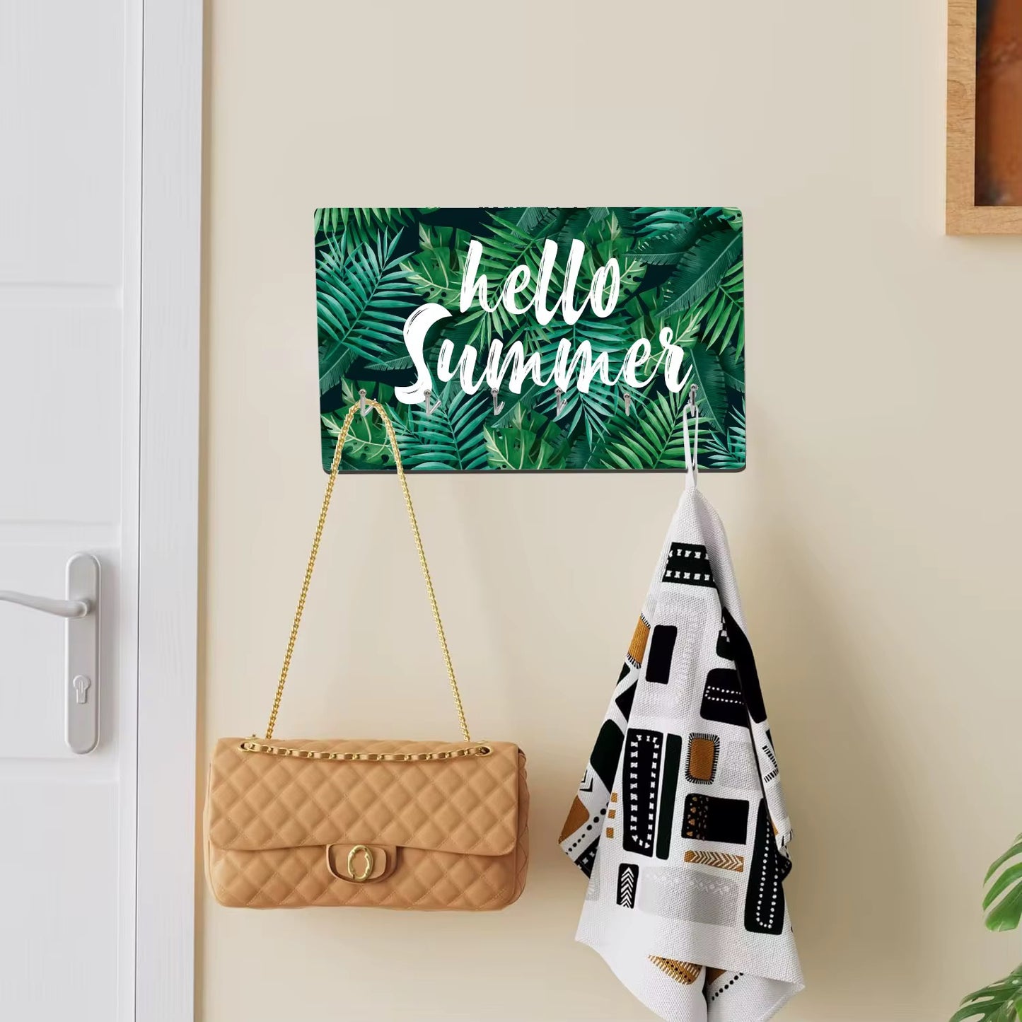 A3. Wooden keys hanger (10.6x6.3x.47)