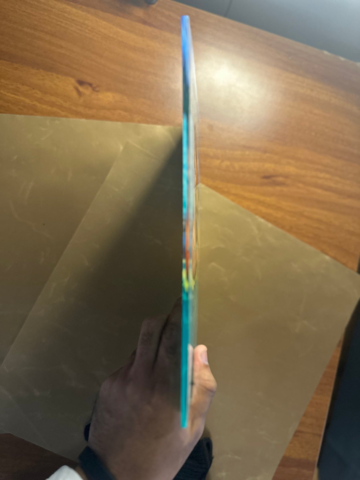 A1.Desktop photo panels with metal stand