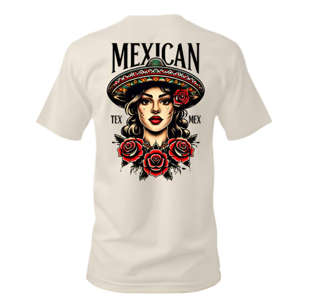Mexican princess back piece t-shirt