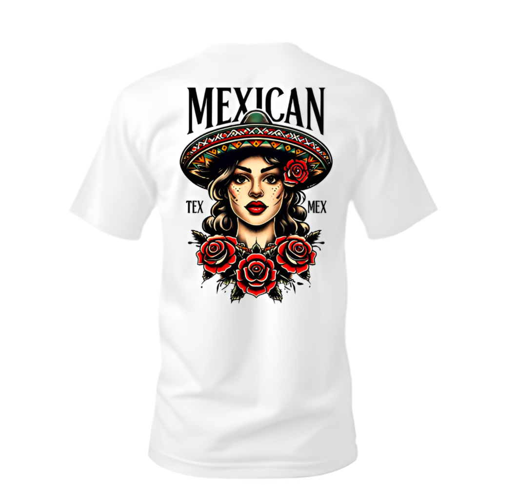 Mexican princess back piece t-shirt