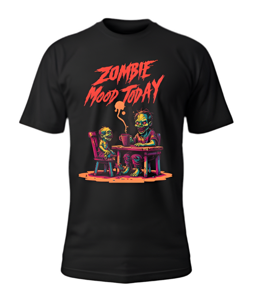 Zombie mood today t-shirt