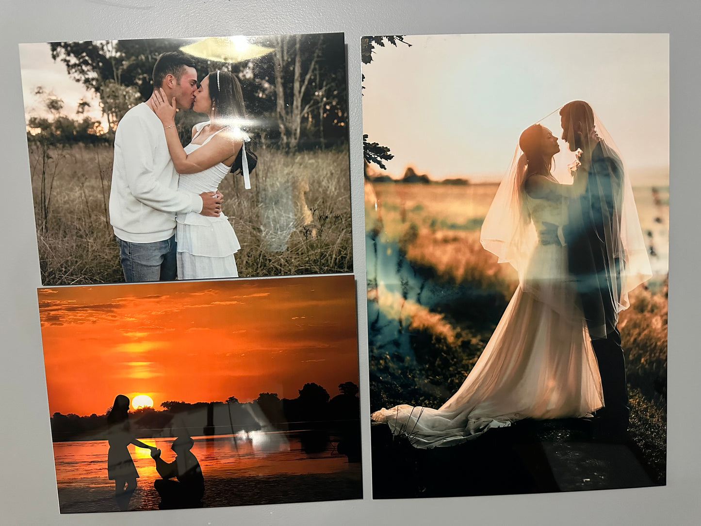 A8. Metal photo prints